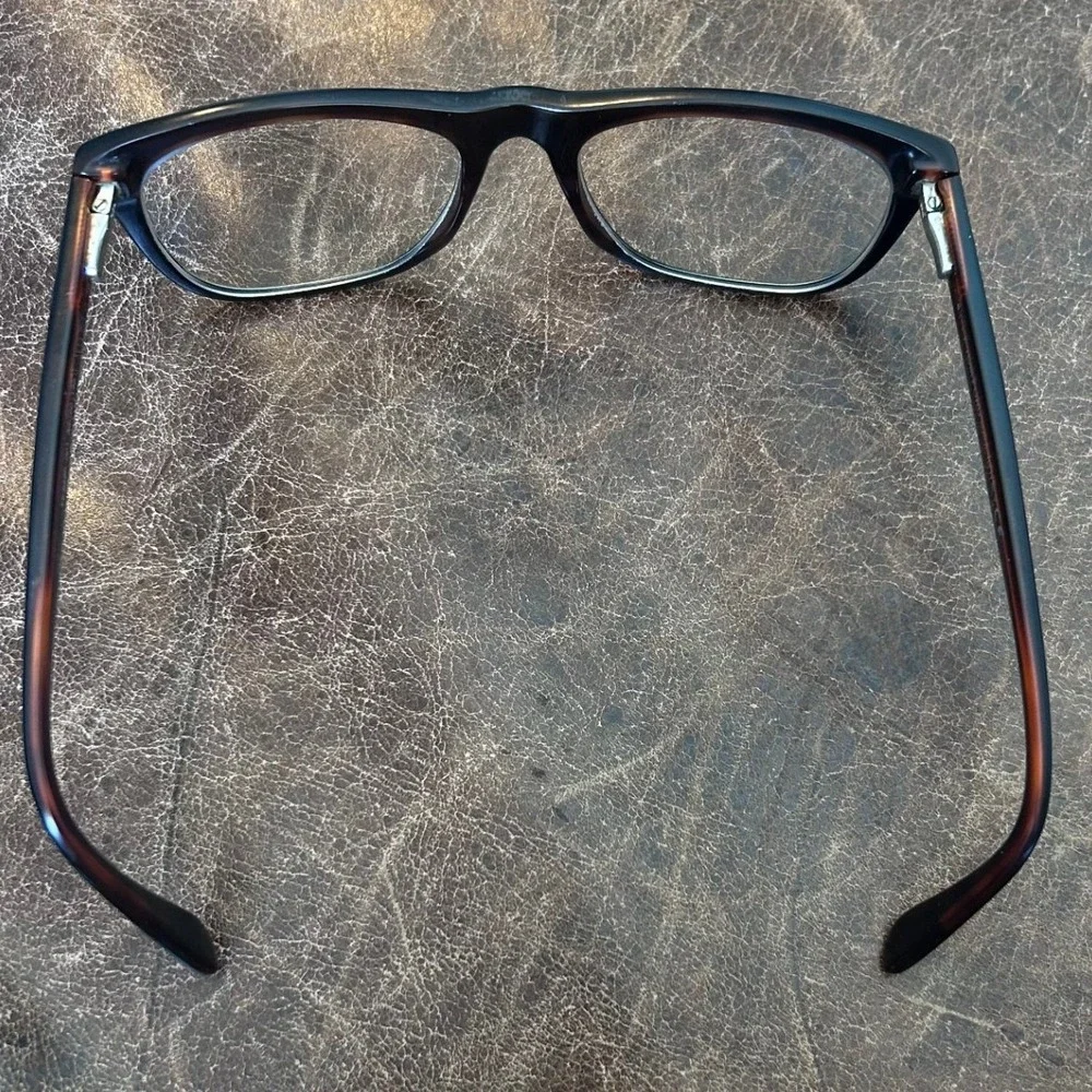 Tom Ford TF5480 001 Black Havana Square Eyeglasses Frames 56-20-145 Italy - Picture 6 of 14